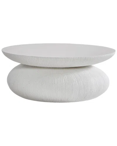 Bernhardt Exteriors Corsica Cocktail Table In White