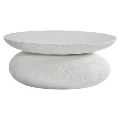 Bernhardt Exteriors Corsica Cocktail Table In White