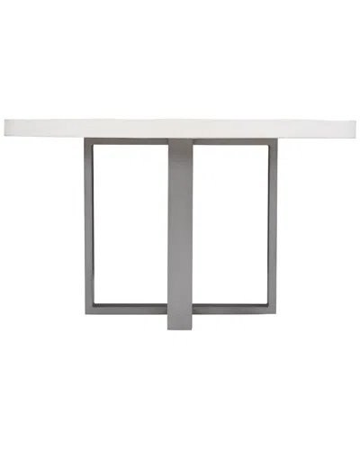 Bernhardt Exteriors Del Mar Round Dining Table In White