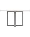 Bernhardt Exteriors Del Mar Round Dining Table In Grey