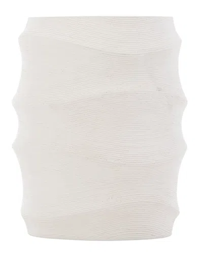 Bernhardt Exteriors Kai Side Table In White