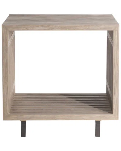 Bernhardt Exteriors Kingston Outdoor Side Table In Animal Print