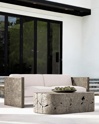 Bernhardt Exteriors Madura Outdoor Sofa In Brown