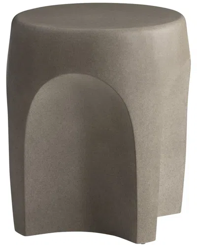 Bernhardt Exteriors Medano Outdoor Side Table In Brown