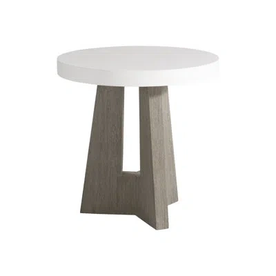 Bernhardt Exteriors Rochelle Side Table In White