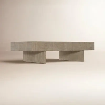 Bernhardt Fairgrove Cocktail Table In Oak Wood