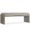 Bernhardt Foundations Bench In Grey