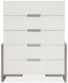 Bernhardt Foundations Tall Drawer Chest In White