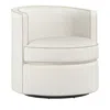 Bernhardt Flora Swivel Chair In White
