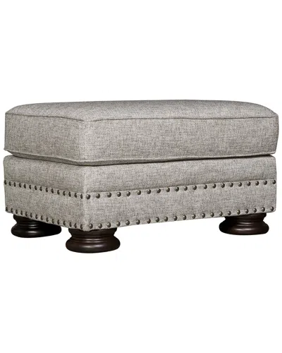 Bernhardt Foster Ottoman In Gray