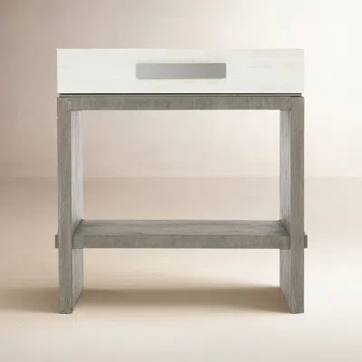 BERNHARDT FOUNDATIONS 1 - DRAWER SOLID WOOD NIGHTSTAND