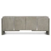 Bernhardt Foundations 4-door Buffet In Light Shale,dark Shale