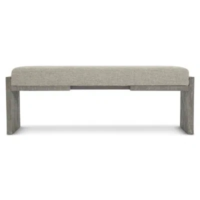 Bernhardt Foundations Bench In Dark Shale;weathered Gray