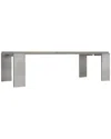 Bernhardt Foundations Dining Table, 102" In Gray