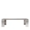 Bernhardt Foundations Dining Table, 102" In Gray
