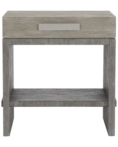 Bernhardt Foundations 1-drawer Nightstand In Light Shale