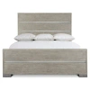 Bernhardt Foundations Panel Bed In Light Shale
