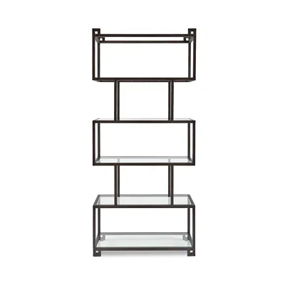 Bernhardt Interiors Fowler Etagere In Black