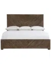 Bernhardt Fuller Wooden Bed In Brown