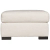 Bernhardt Germain 29" Rectangle Standard Ottoman In Cream