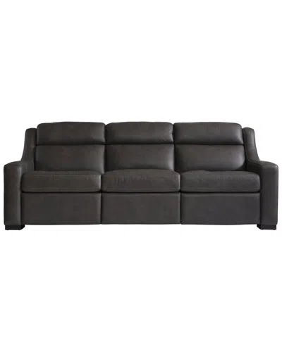 BERNHARDT BERNHARDT GERMAIN LEATHER POWER MOTION SOFA