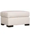 Bernhardt Germain Ottoman In White