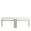 Bernhardt Gooding Cocktail Table In Gray