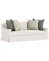 Bernhardt Grace Fabric Sofa In White
