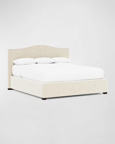 Bernhardt Graham California King Bed In White/cream