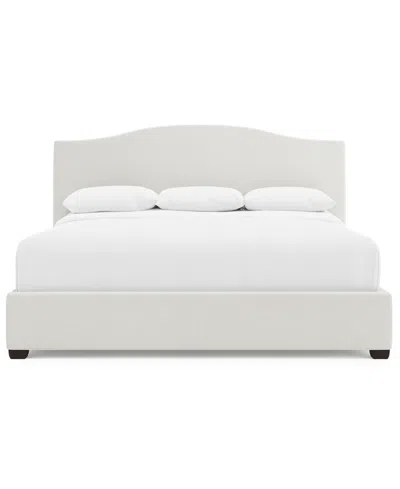 Bernhardt Graham Queen Upholstered Bed In White