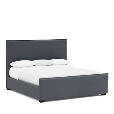 Bernhardt Griffin King Bed With 59.75 Headboard In Charcoal Gray/b-