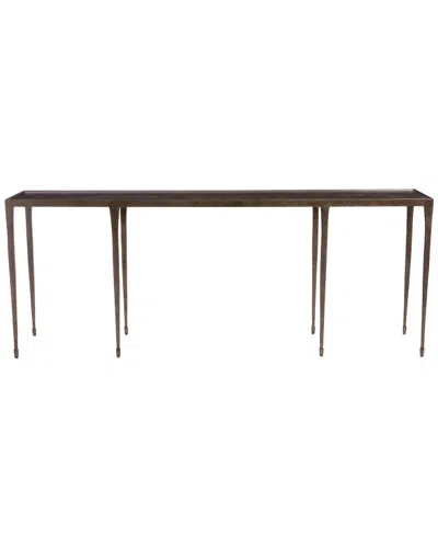 Bernhardt Halden Console Table In Brown