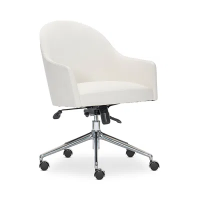 Bernhardt Halsey Office Chair In White