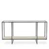 Bernhardt Harlow Console Table In Glass
