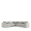 Bernhardt Helena 3 Piece Sectional In Flint Grey