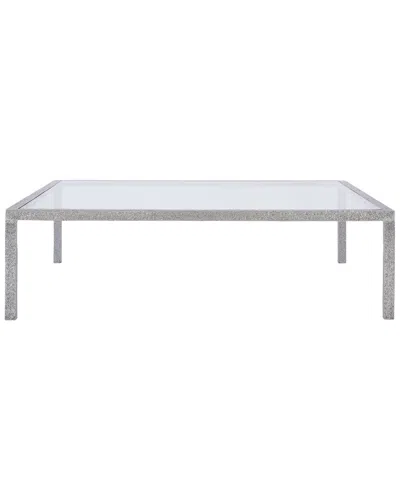 Bernhardt Highgrove Cocktail Table In Silver
