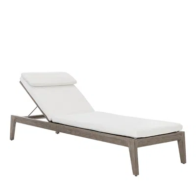 Bernhardt Ibiza Chaise Lounge In White