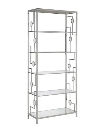 Bernhardt Interiors Alba Etagere In Metallic