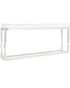 Bernhardt Interiors Arctic Console Table In White