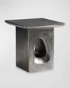 Bernhardt Interiors Argo Side Table In Gray