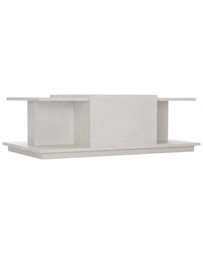 Bernhardt Interiors Arnette Cocktail Table In White
