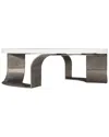 Bernhardt Interiors Catalina Round Cocktail Table In White