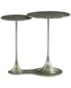 Bernhardt Circlet Unique End Table In Grey
