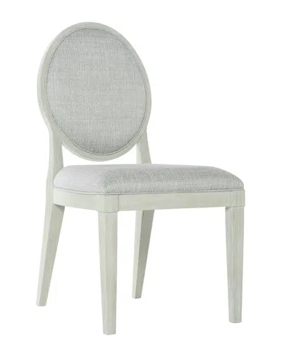 Bernhardt Interiors East Hampton Oval Back Side Chair In Multi
