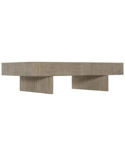 Bernhardt Interiors Fairgrove Cocktail Table In Beige