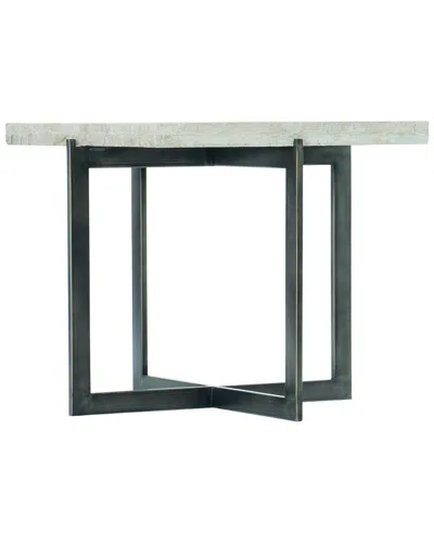 Bernhardt Interiors Hathaway Metal Bunching Cocktail Table In Metallic