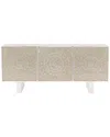 Bernhardt Interiors Helios Entertainment Console In White