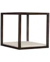 Bernhardt Interiors Kinsley End Table In Metallic
