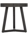Bernhardt Interiors Lanita Side Table In Gray