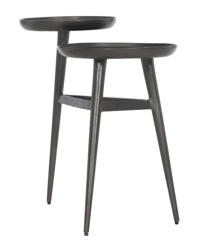 Bernhardt Interiors Troy Accent Table In Gray